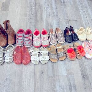 BULK Toddler girls size 5 shoes